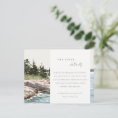 ロッキーパインマウンテンシースケー結婚プの詳細 エンクロージャーカード (スタンド正面)