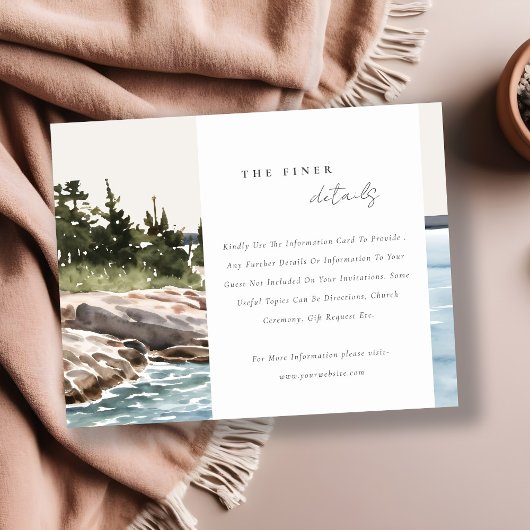 ロッキーパインマウンテンシースケー結婚プの詳細 エンクロージャーカード