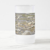 ロッキーパスフロステッドグラスビアマグ フロストグラスビールジョッキ (中央)