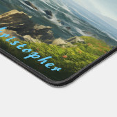 ロッキーパーソナライズされたコーブと船机マット デスクマット (コーナー)