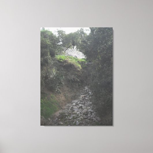 ロッキーヒルアットザローアーロヨセコ自然トレイル キャンバスプリント (正面)