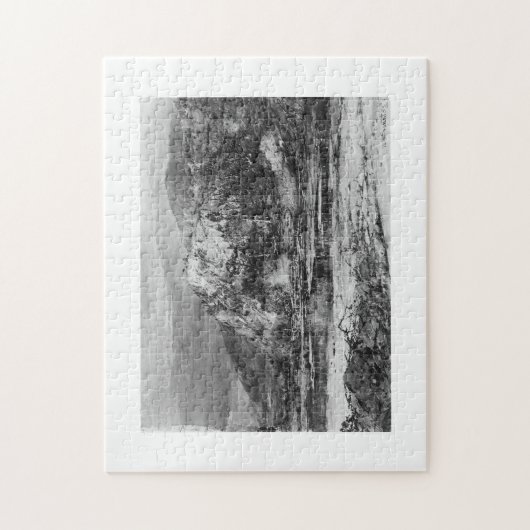 ロッキーヒルズとストリーム1890ウィリアムの風景 ジグソーパズル (縦)