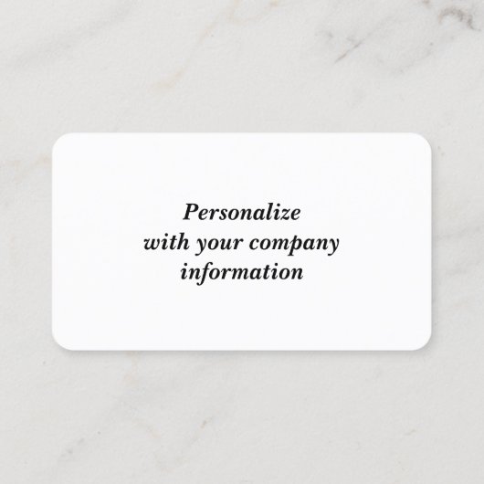 ロッキービーチ名刺 名刺 (裏面)