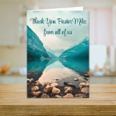 ロッキービーチ牧師の会衆からの感謝 サンキューカード