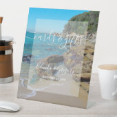 ロッキービーチ結婚式カード&ギフト 台座サイン (インサイチュ)