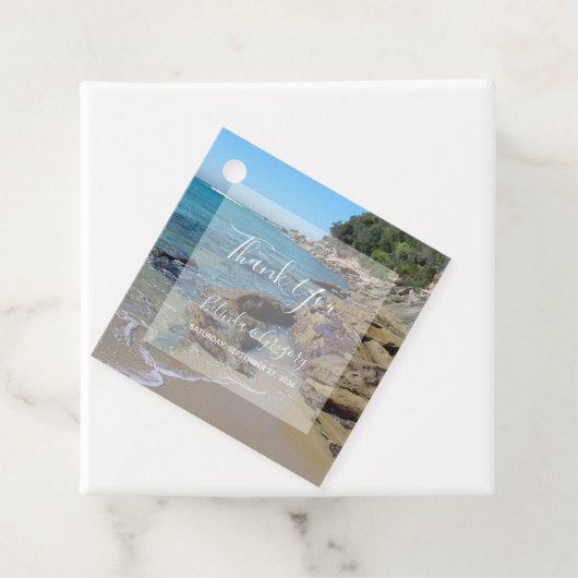 ロッキービーチ結婚式プレゼント フェイバータグ (インサイチュ)