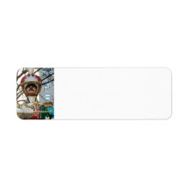 ロッキーフェラーでのクリスマス – トイ・ソリダー – NYC ラベル