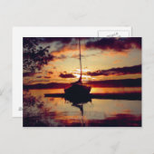 ロッキーポイントサンセットポストカード ポストカード (正面/裏面)