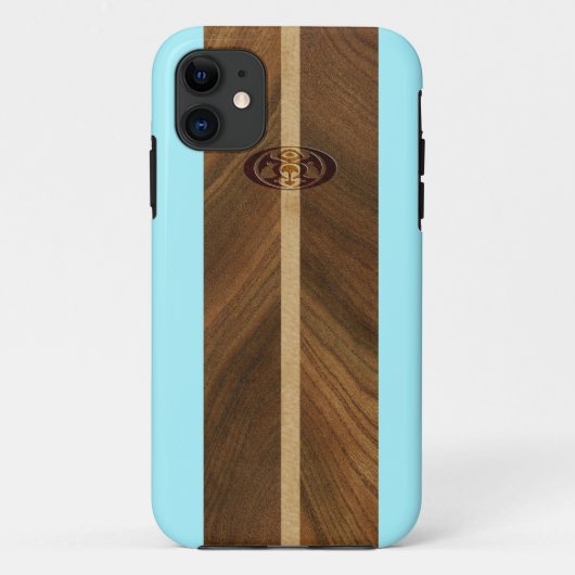 ロッキーポイントハワイアンサーフボードiPhone 5ケース Case-Mate iPhoneケース (裏面)
