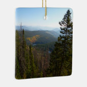 ロッキーマウンテンの見落とし早期秋 セラミックオーナメント (右)