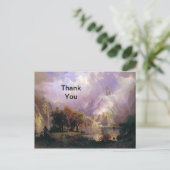 ロッキーマウンテンの風景 感謝のポストカード ポストカード (スタンド正面)