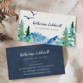 ロッキーマウンテンアドベンチャーガイドビジネスカード 名刺