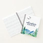 ロッキーマウンテンアドベンチャーワアウェイツトラベルジャーナル ノートブック (内部)