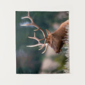 ロッキーマウンテンエルクイエローストーン国立公園 タペストリー (正面)