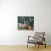 ロッキーマウンテンエルクイエローストーン国立公園 タペストリー (インサイチュ(横))