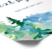 ロッキーマウンテンカード&ギフトカスタム文字サイン ポスター (角)