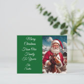 ロッキーマウンテンサンタと彼の馬 シーズンポストカード (スタンド正面)