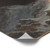 ロッキーマウンテンシープまたはビッグホーン、オビス、モンタナ、c ポスター (角)