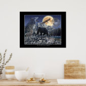 ロッキーマウンテンスピリッツのアートポスター ポスター (キッチン)