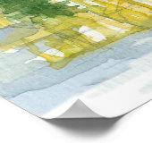 ロッキーマウンテンズウィンタースノーコロラド ポスター (角)