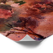 ロッキーマウンテンズウォーターカラーファーム ポスター (角)