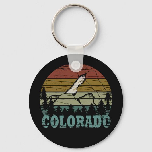 ロッキーマウンテンズコロラド キーホルダー (正面)