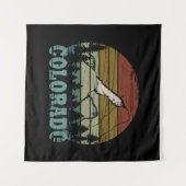 ロッキーマウンテンズコロラド タペストリー (正面(横))