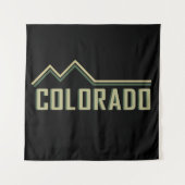 ロッキーマウンテンズコロラド タペストリー (正面)