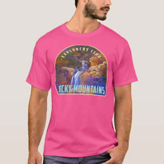 ロッキーマウンテンズナショナルパーク – コロラドロッキーA Tシャツ