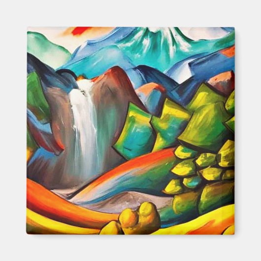 ロッキーマウンテントレント マグネット (正面)