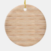 ロッキーマウンテンナショナルパークウッドヴィンテージサンセット セラミックオーナメント (裏面)