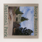 ロッキーマウンテンナショナルパークエントランスサインパズル ジグソーパズル (横)