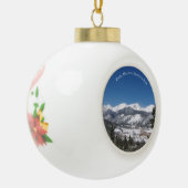 ロッキーマウンテンナショナルパークオーナメント セラミックボールオーナメント (左)