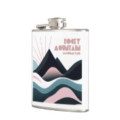 ロッキーマウンテンナショナルパークカラーヒルズ フラスク (左)