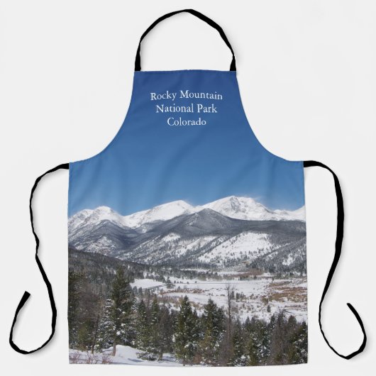 ロッキーマウンテンナショナルパークコロラドエプロン エプロン (正面)
