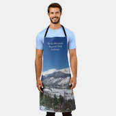 ロッキーマウンテンナショナルパークコロラドエプロン エプロン (着用した状態)