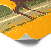 ロッキーマウンテンナショナルパークコロラドエルクヴィンテージ ポスター (角)