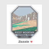 ロッキーマウンテンナショナルパークコロラドグレイスピーク シール (シート)