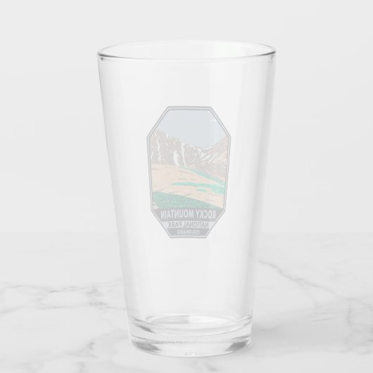 ロッキーマウンテンナショナルパークコロラドグレイスピーク タンブラーグラス (裏面)