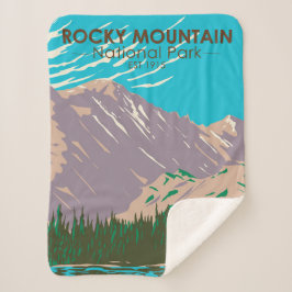 ロッキーマウンテンナショナルパークコロラドベアレイク シェルパブランケット