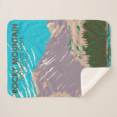 ロッキーマウンテンナショナルパークコロラドベアレイク シェルパブランケット (正面(横))