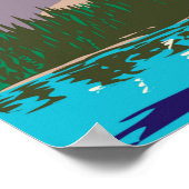 ロッキーマウンテンナショナルパークコロラドベアレイク ポスター (角)