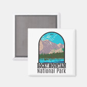 ロッキーマウンテンナショナルパークコロラドベアレイク マグネット (正面/裏面)