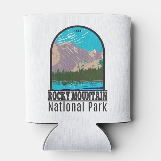 ロッキーマウンテンナショナルパークコロラドベアレイク 缶クーラー (裏面)