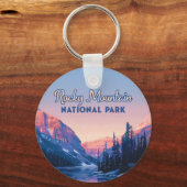 ロッキーマウンテンナショナルパークコロラドマウンテンズ キーホルダー (正面)