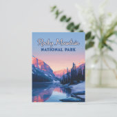 ロッキーマウンテンナショナルパークコロラドマウンテンズ ポストカード (スタンド正面)
