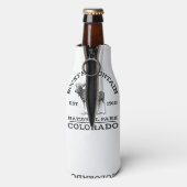 ロッキーマウンテンナショナルパークコロラドムースハイキングO ボトルクーラー (ボトル裏面)