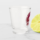 ロッキーマウンテンナショナルパークコロラドレトロ ショットグラス (左)