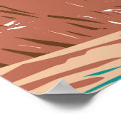 ロッキーマウンテンナショナルパークコロラドロングピーク ポスター (角)