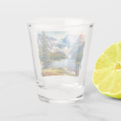 ロッキーマウンテンナショナルパークコロラド ショットグラス (裏面)